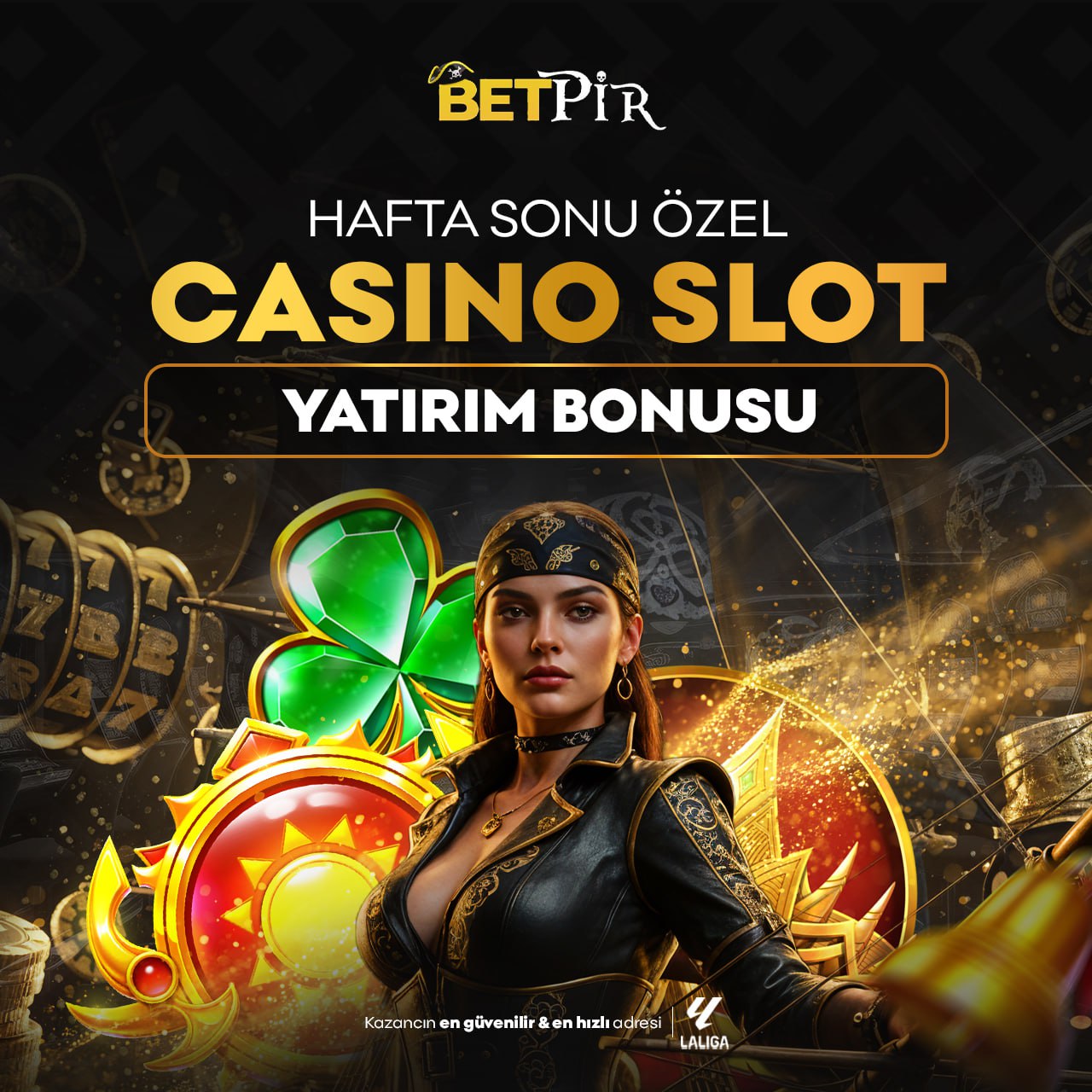 BETPİR - HAFTA SONU ÖZEL CASINO SLOT YATIRIM BONUSU!