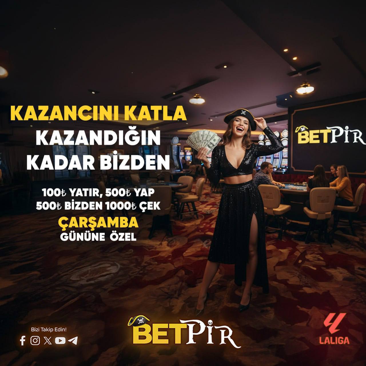 BETPİR’DE ÇARŞAMBA GÜNÜ KAZANCINI İKİYE KATLA!