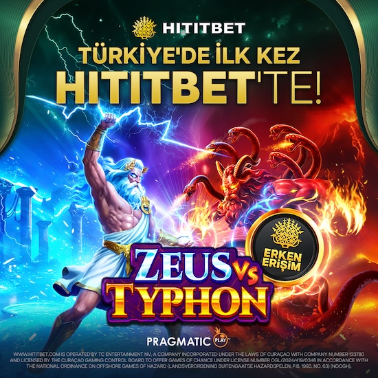 HİTİTBET - Zeus vs Typhon TÜRKİYE'DE İLK KEZ BURADA