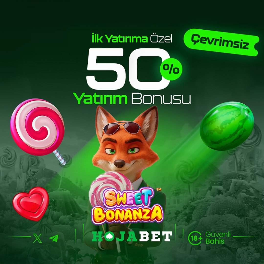 HOJABET TE %50 YATIRIM BONUSU