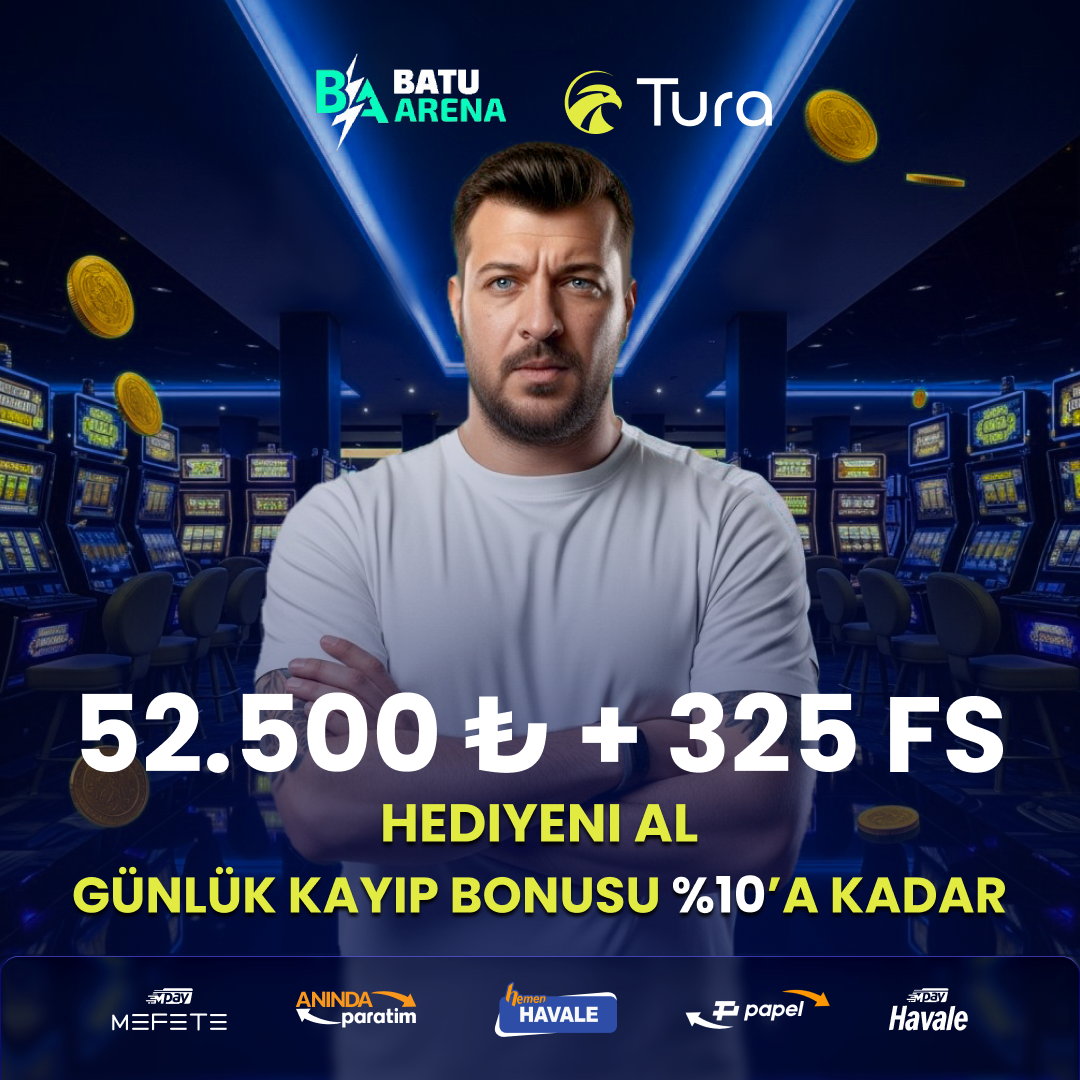 TURABET'TE %525 + 375 FREESPİN HOŞGELDİN FIRSATI