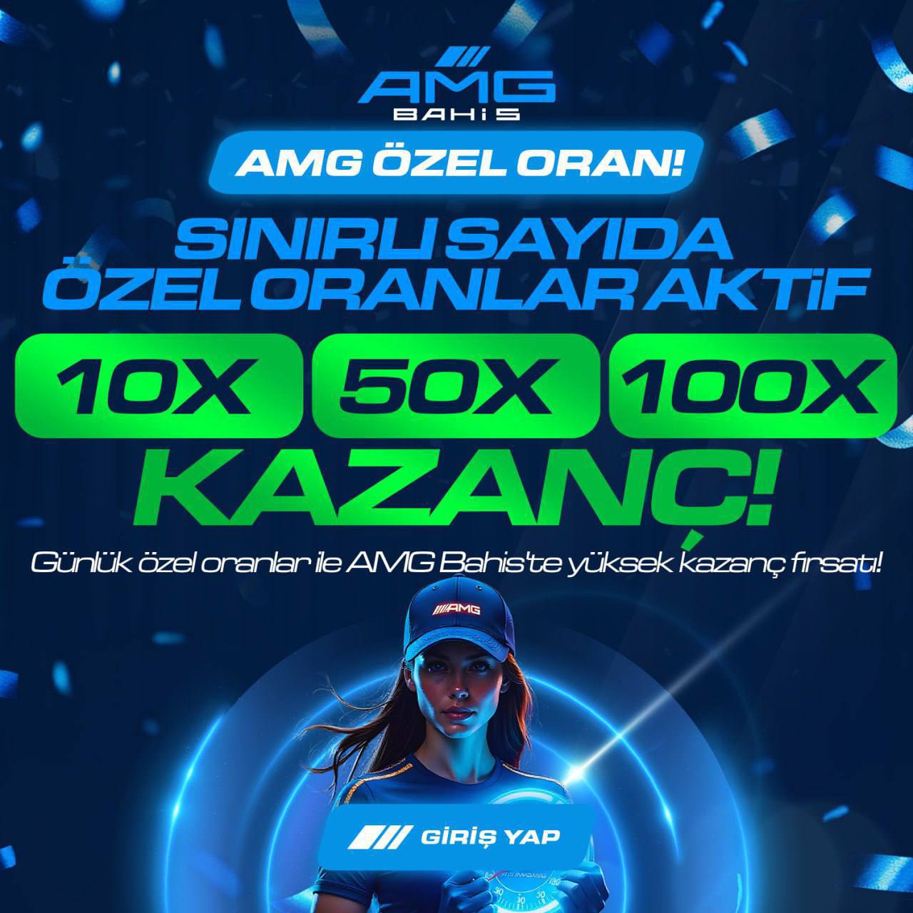 AMG BAHİS'TE ÖZEL ORANLAR AKTİF !